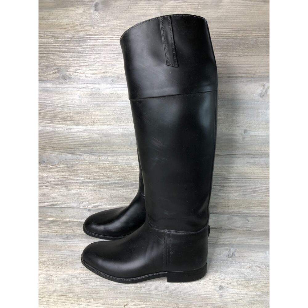 Aigle Coupe Saumur Cree Pour Tall Boots EU 40 US 8.5/9 Rubber Riding France